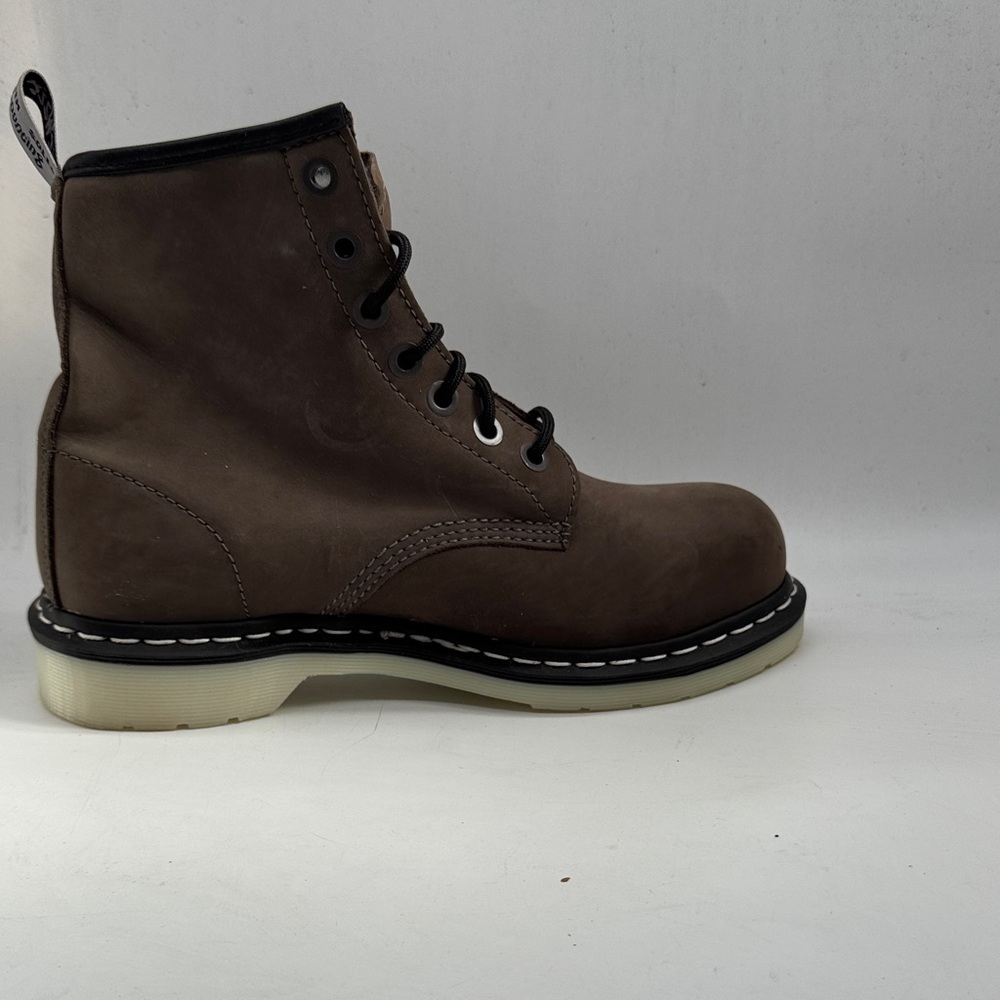 Dr. Martens Dark Brown Industrial Boots